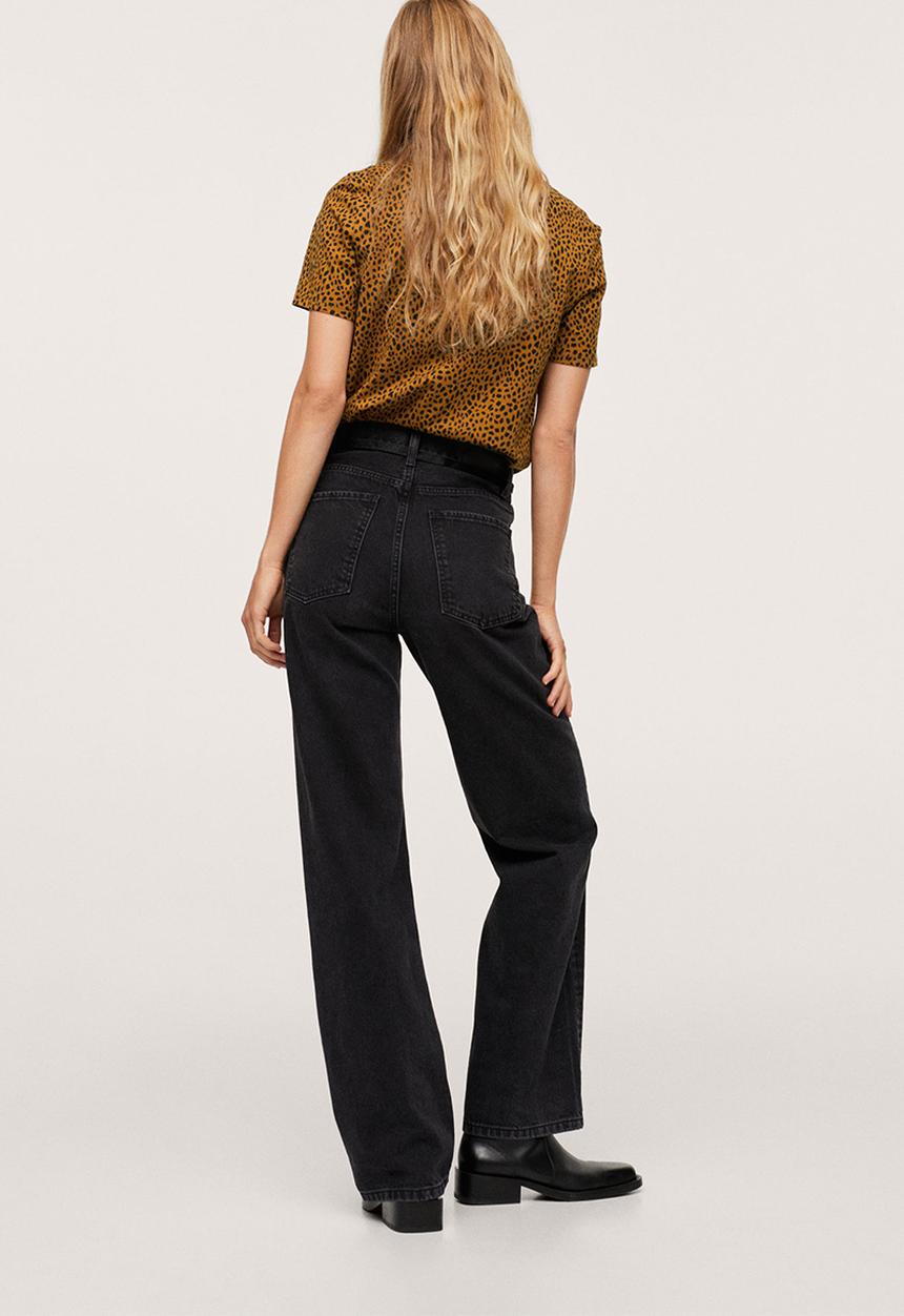 MANGO - T-shirt bella2-h - dark yellow