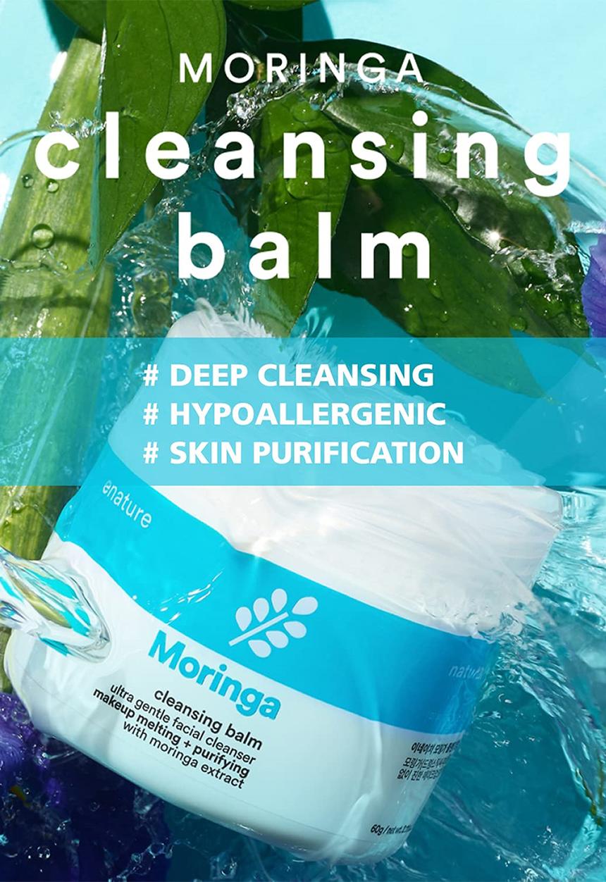 enature - Moringa Cleansing Balm