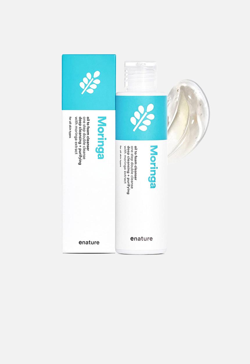 enature - Moringa Oil to Foam Cleanser