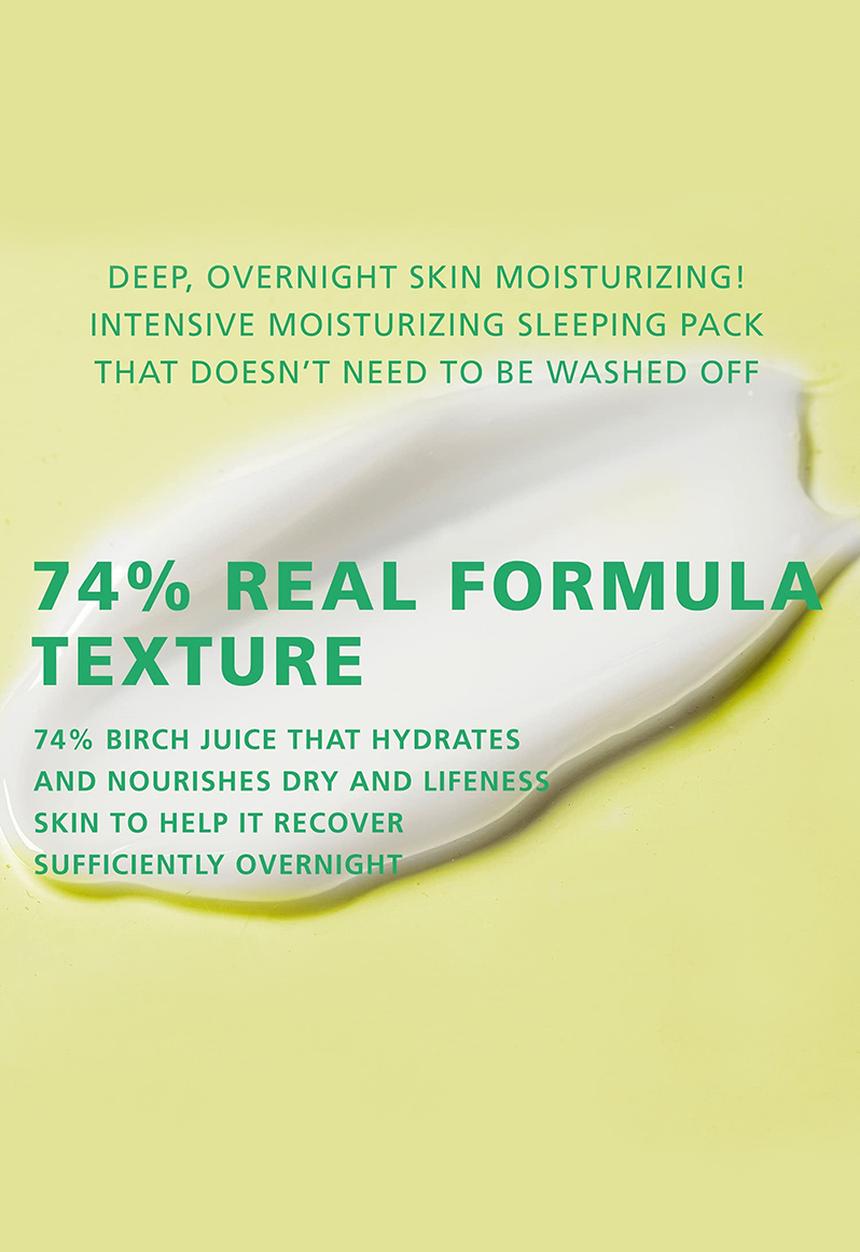 enature - Birch Juice Hydro Sleeping Pack Overnight Mask