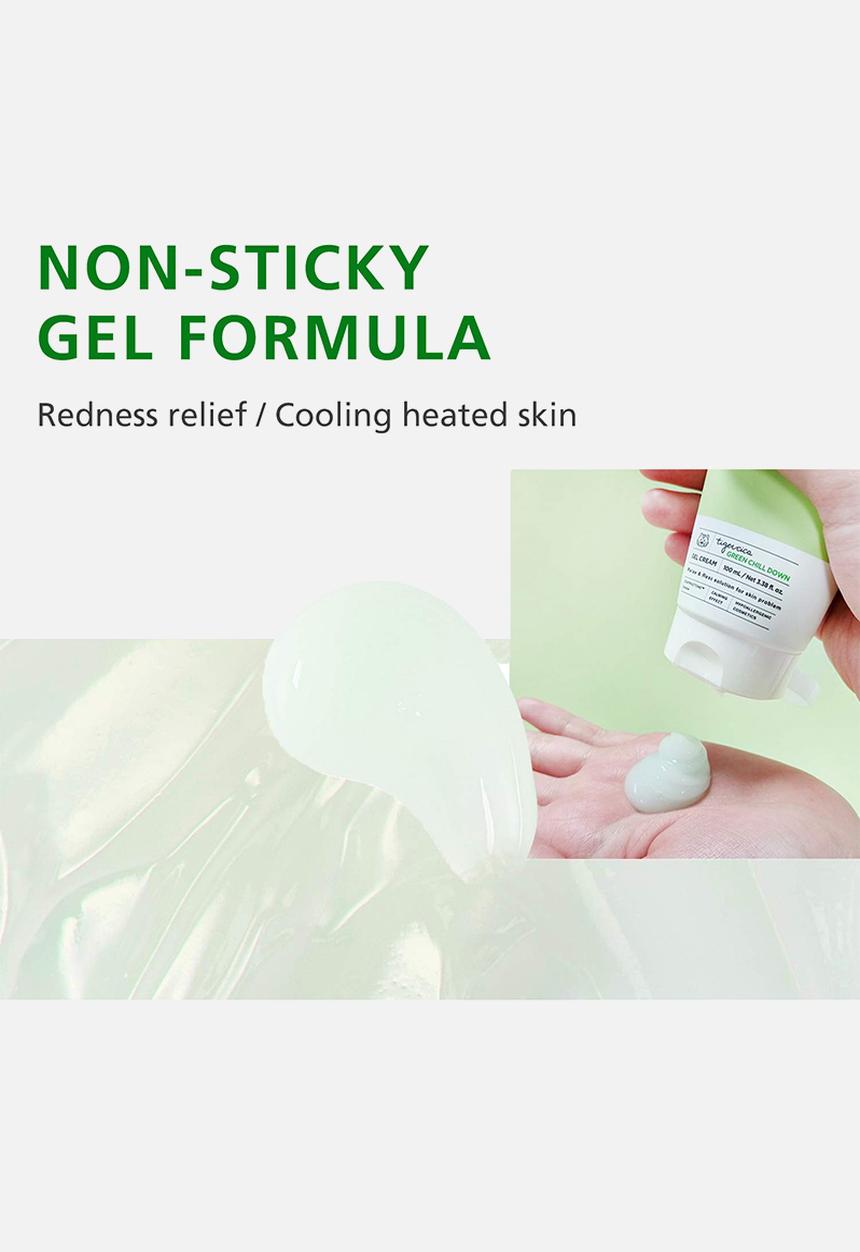 It's Skin - Tiger Cica Green Chill Down Gel Cream