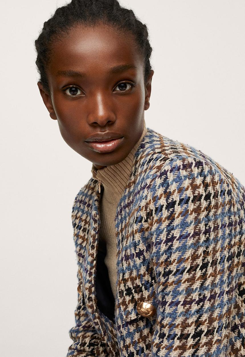 MANGO - Jacket colori - medium blue
