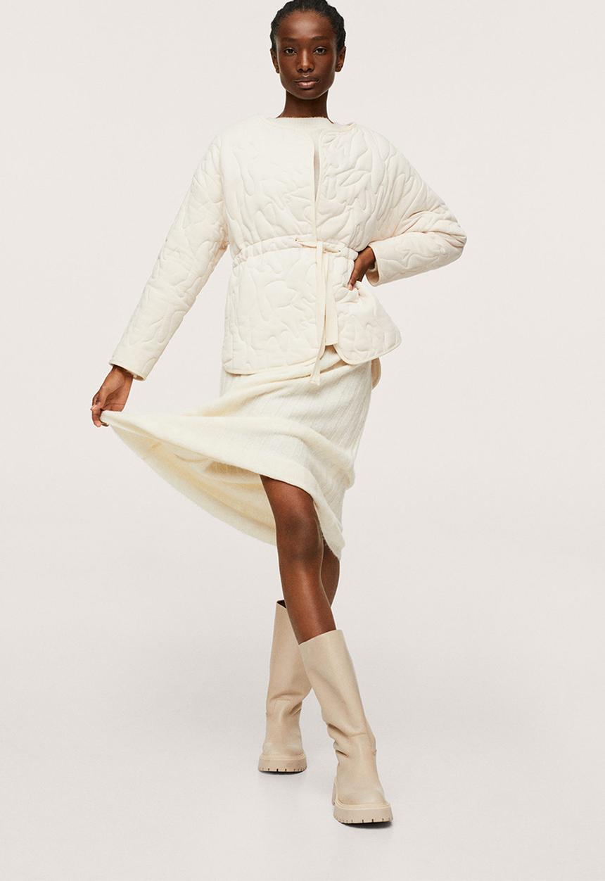 MANGO - Jacket catalina - light beige