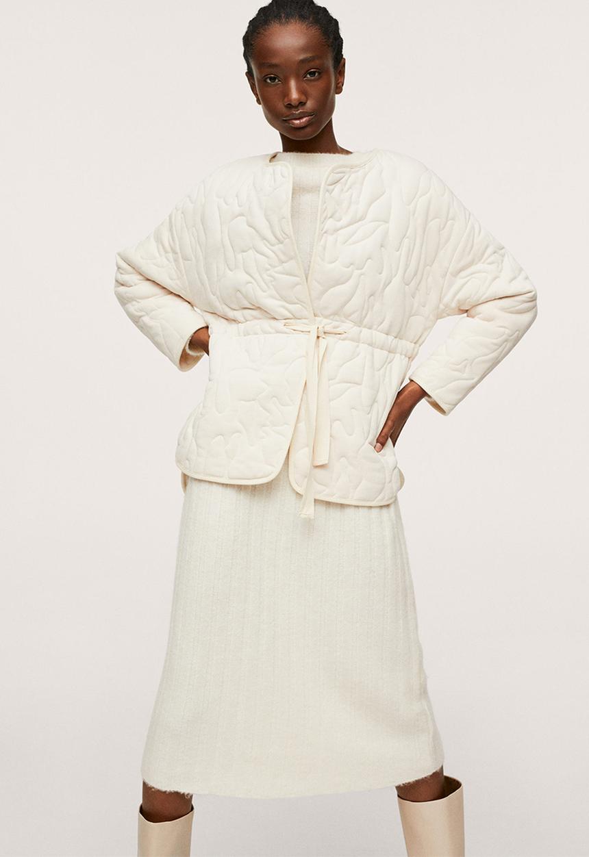 MANGO - Jacket catalina - light beige