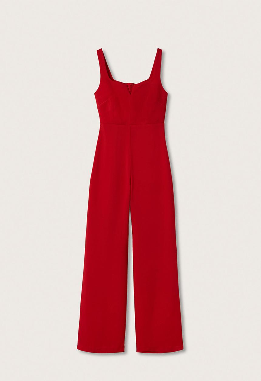 MANGO - One-piece suit funk - red