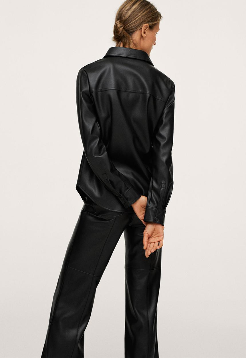 MANGO - Shirt gaga - black