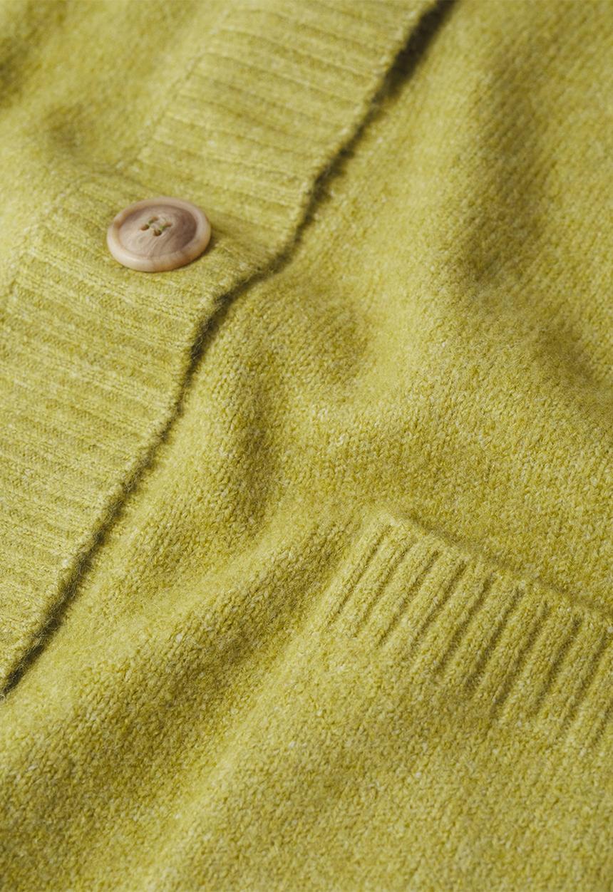 MANGO - Cardigan taldora - medium green