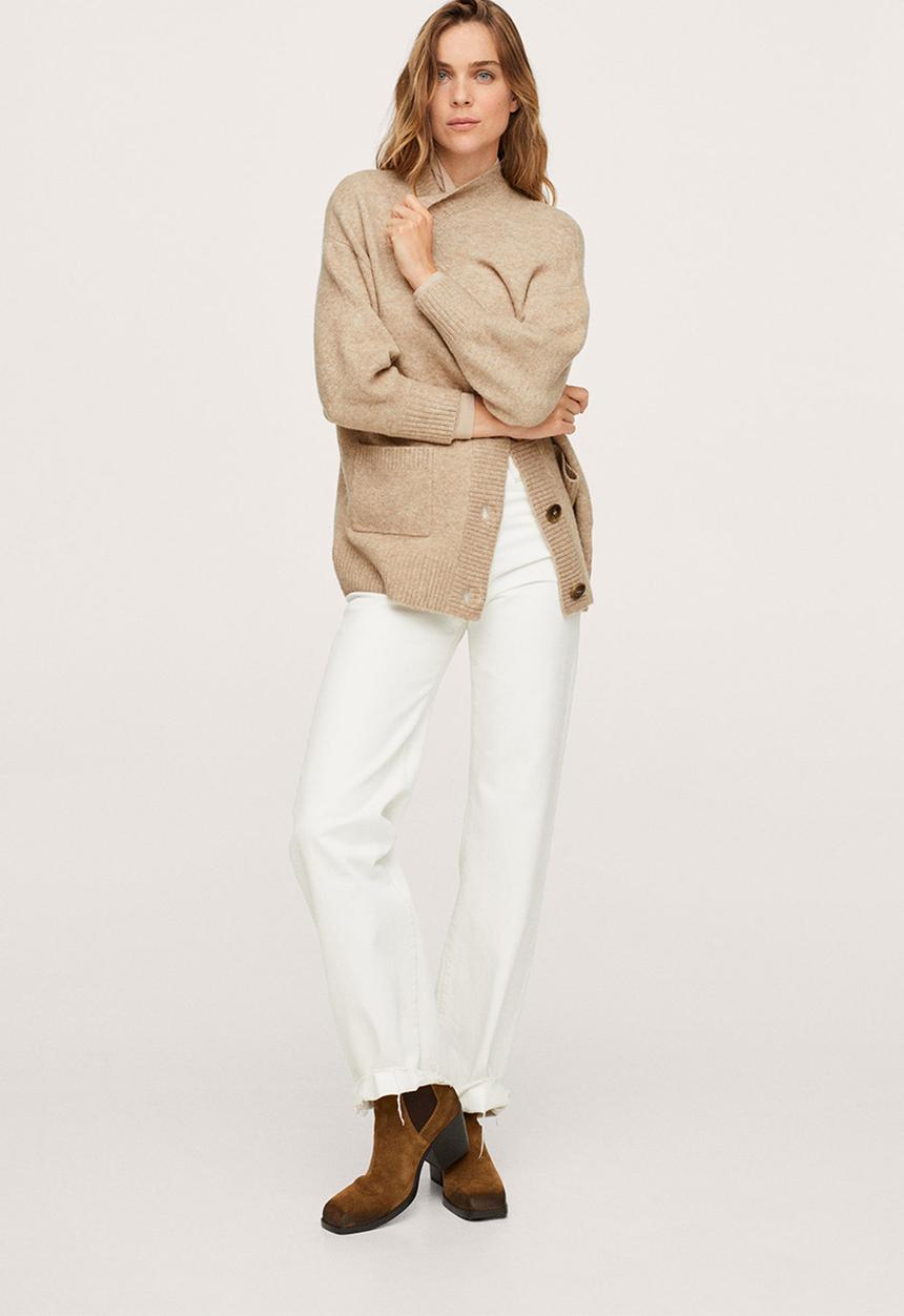 MANGO - Cardigan taldora - light beige2