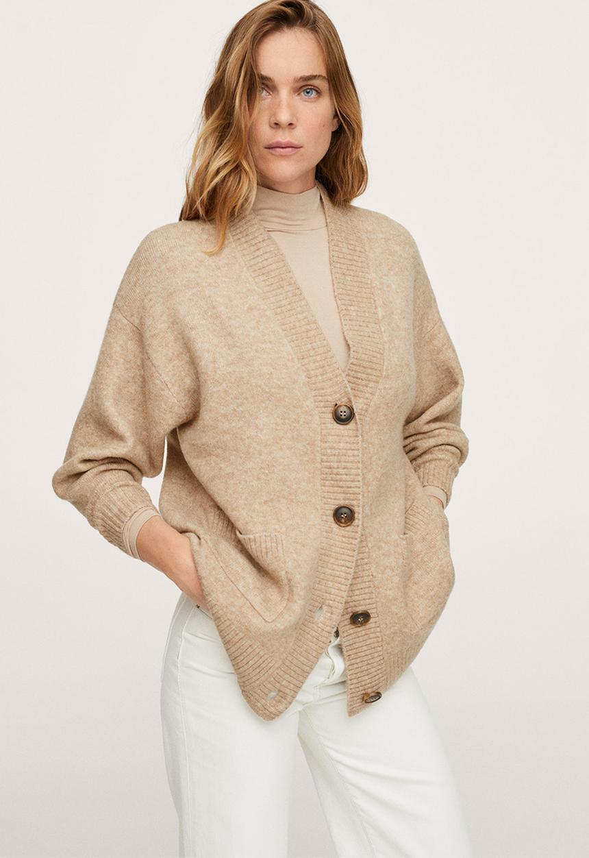 MANGO - Cardigan taldora - light beige2