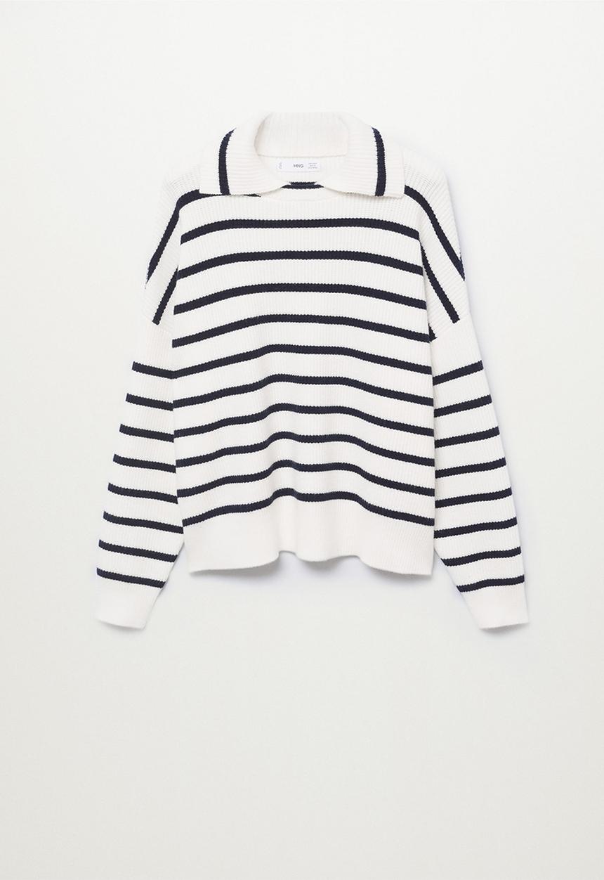 MANGO - Sweater stacks - navy