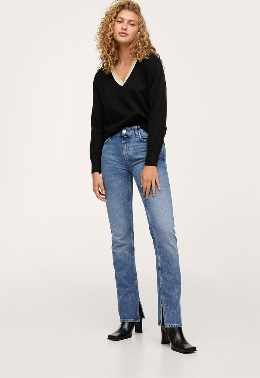 MANGO - Sweater honesty - black