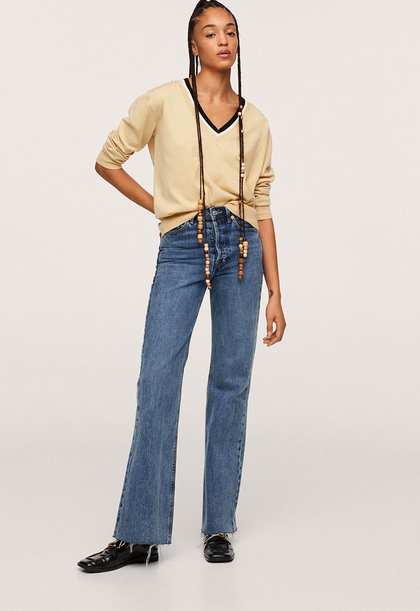 MANGO - Sweater honesty - light beige