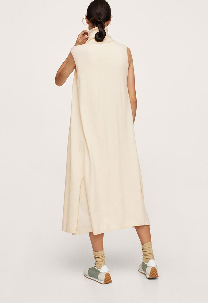 MANGO - Plus waistcoat heidi - yellow