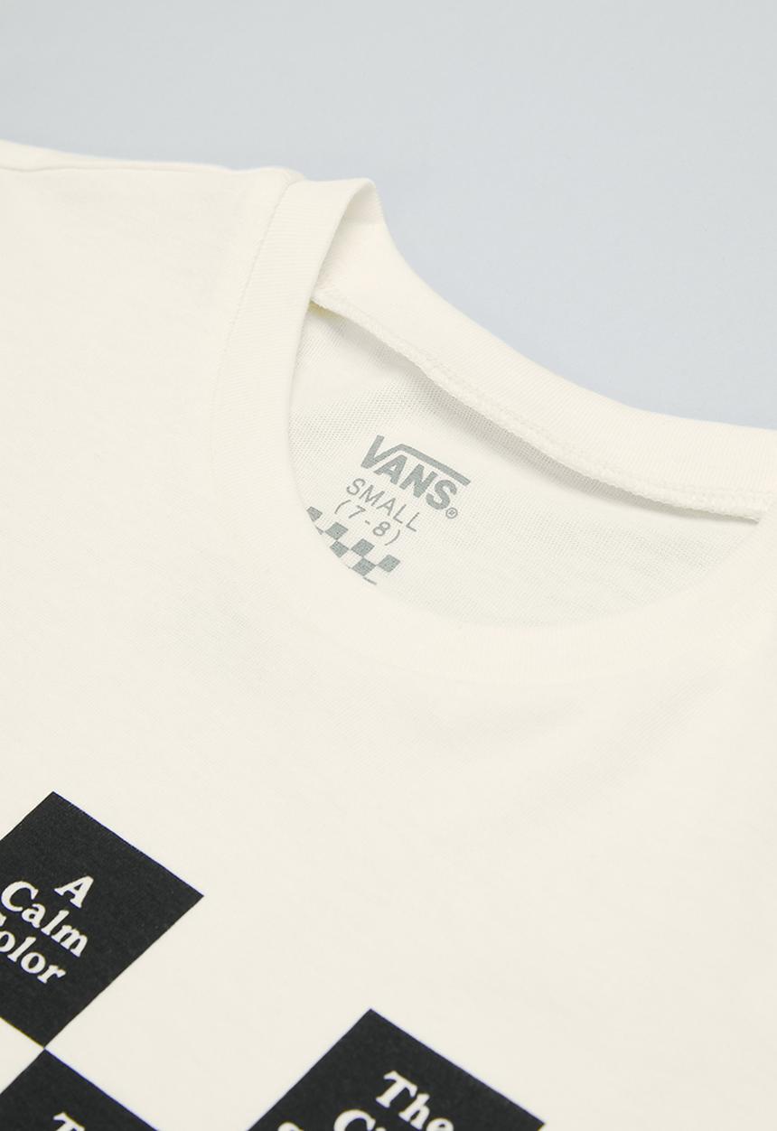 Vans - Checkerboard day girls tee - marshmallow