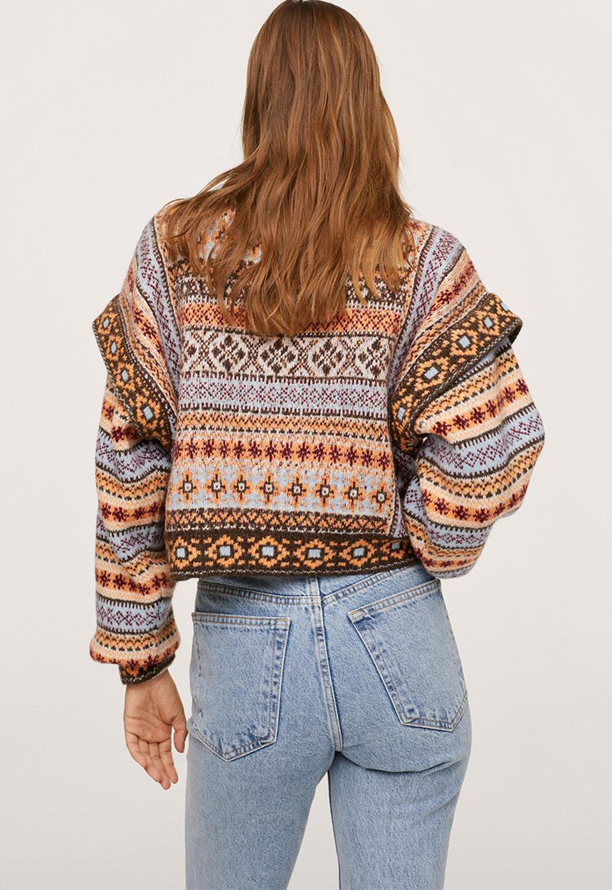 MANGO - Sweater andes - light/pastel brown