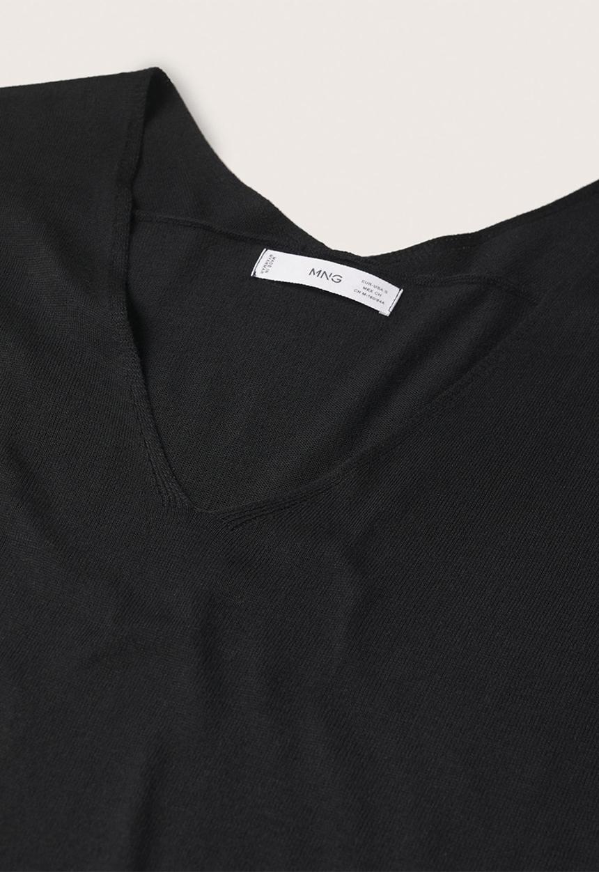 MANGO - Sweater haramon - black