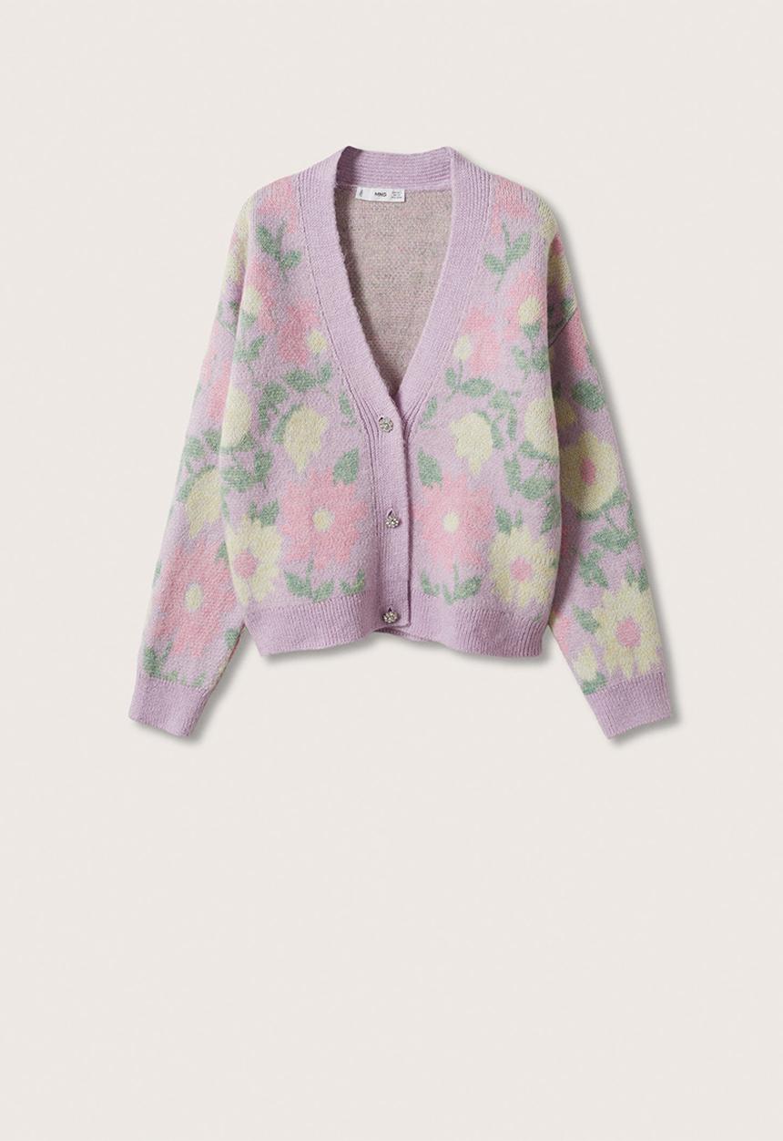 MANGO - Cardigan frubi - light/pastel purple