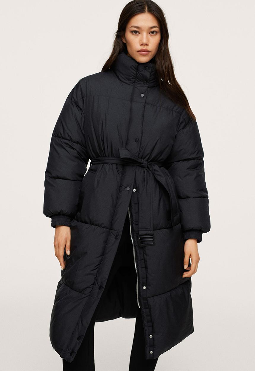 MANGO - Anorak coulant - black