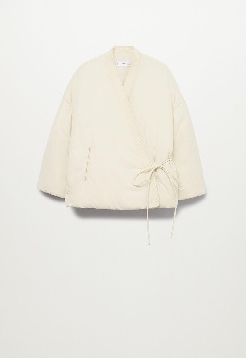 MANGO - Anorak sushi - light beige