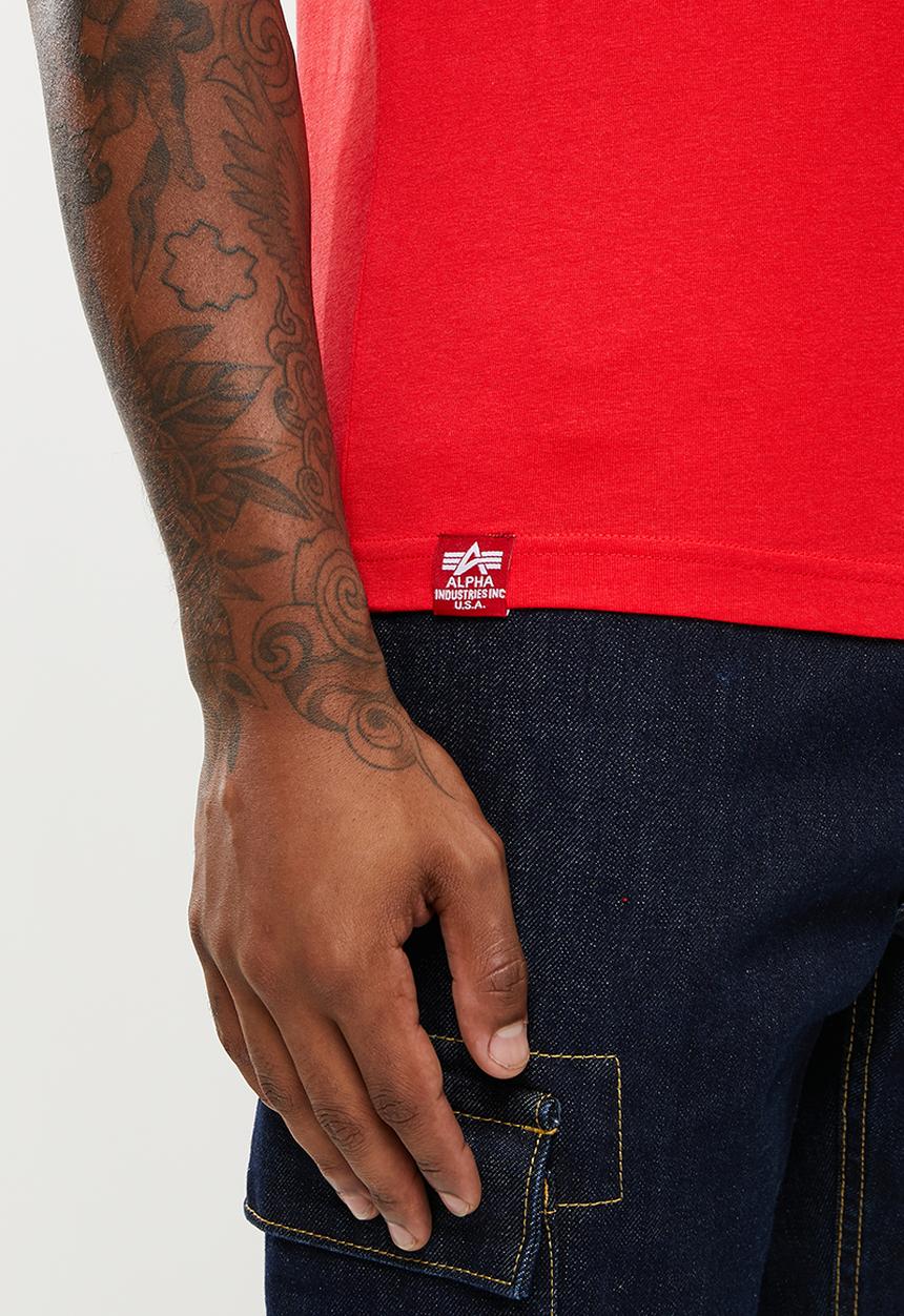 Alpha Industries - Rbf tee - red