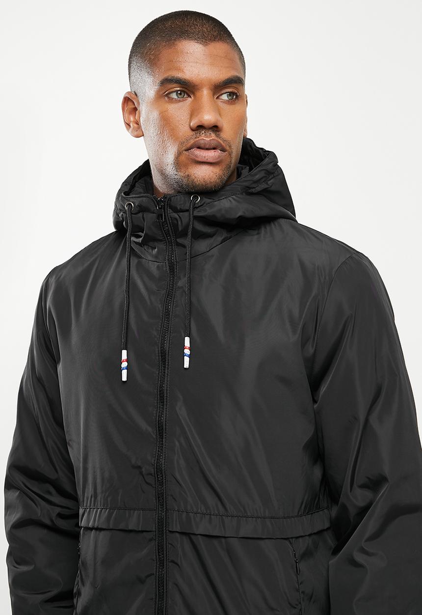 basicthread - Quilted lined jacket - black
