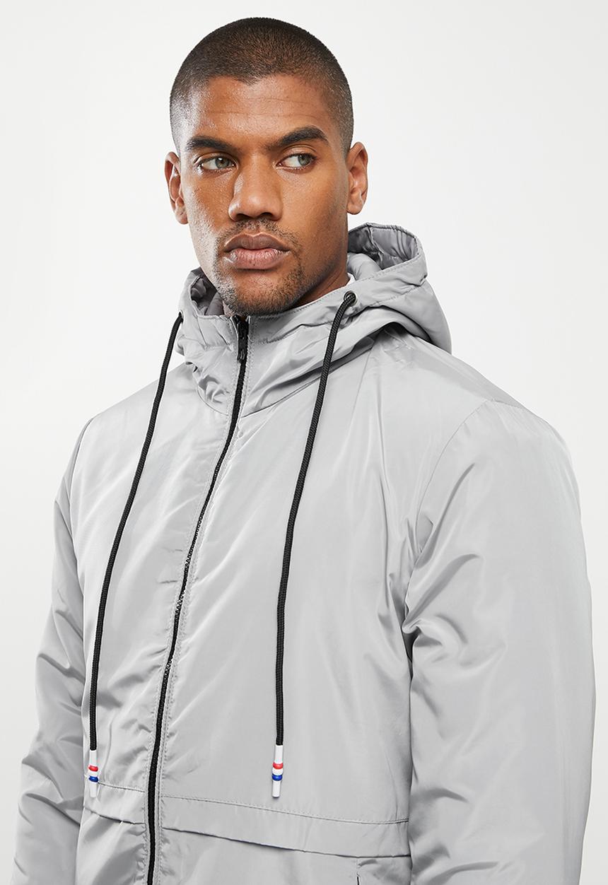 basicthread - Quilted lined jacket - light grey