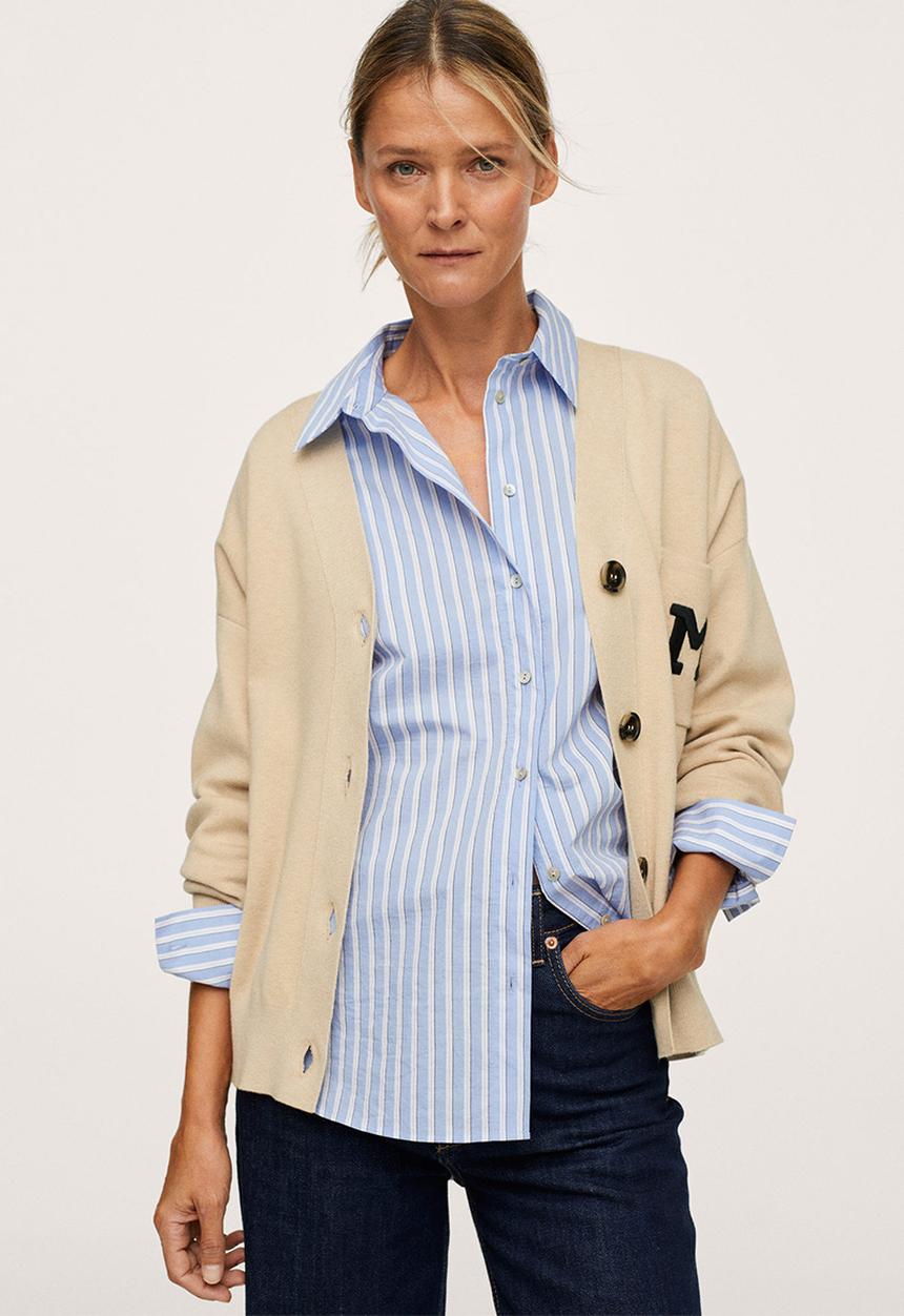 MANGO - Cardigan emme - light beige