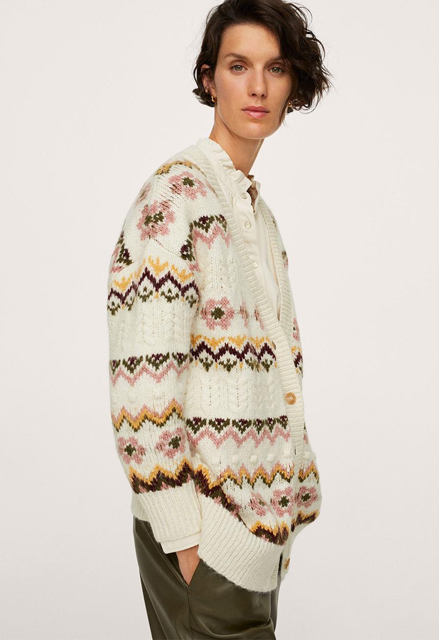 MANGO - Cardigan dora - light beige