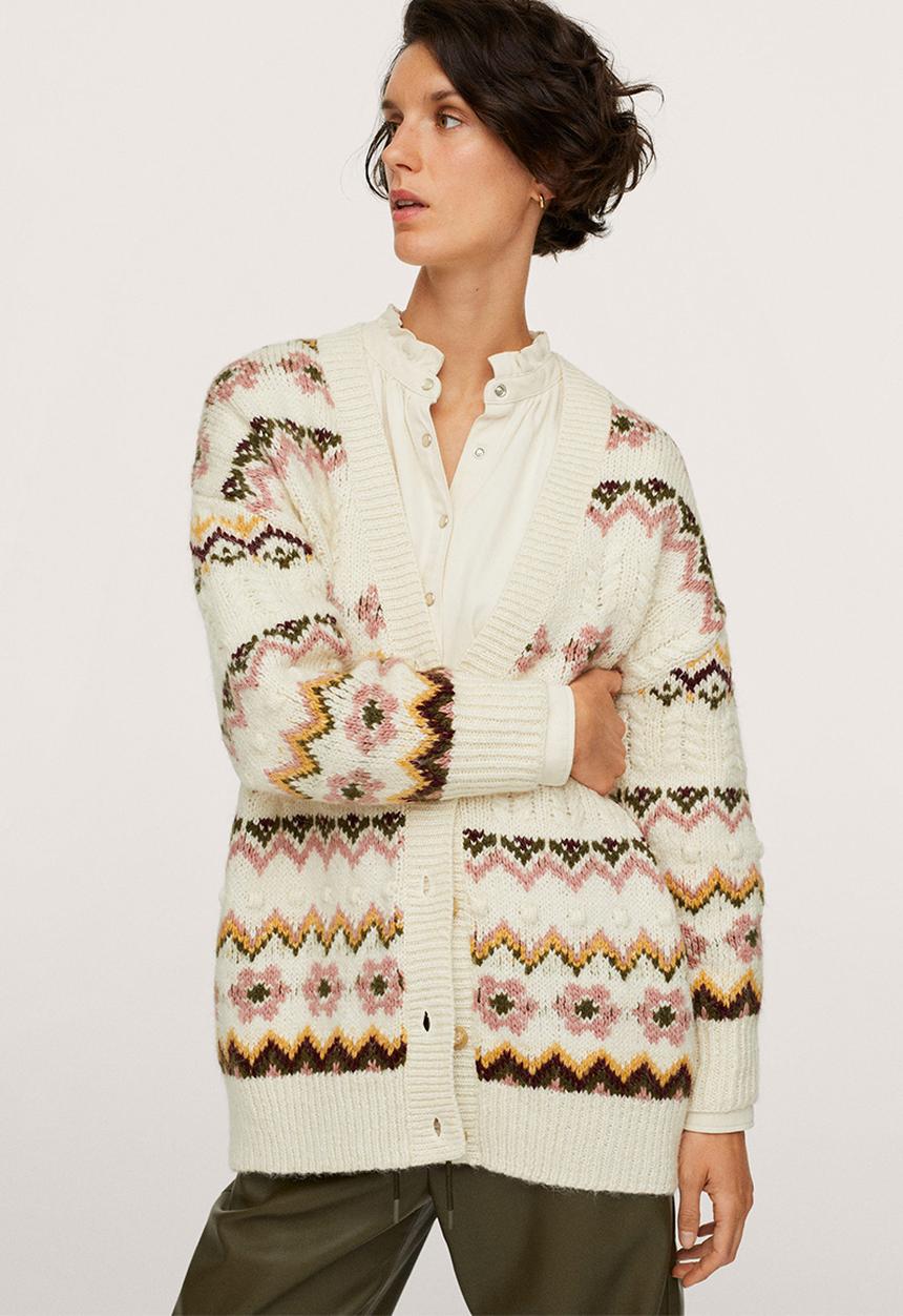 MANGO - Cardigan dora - light beige