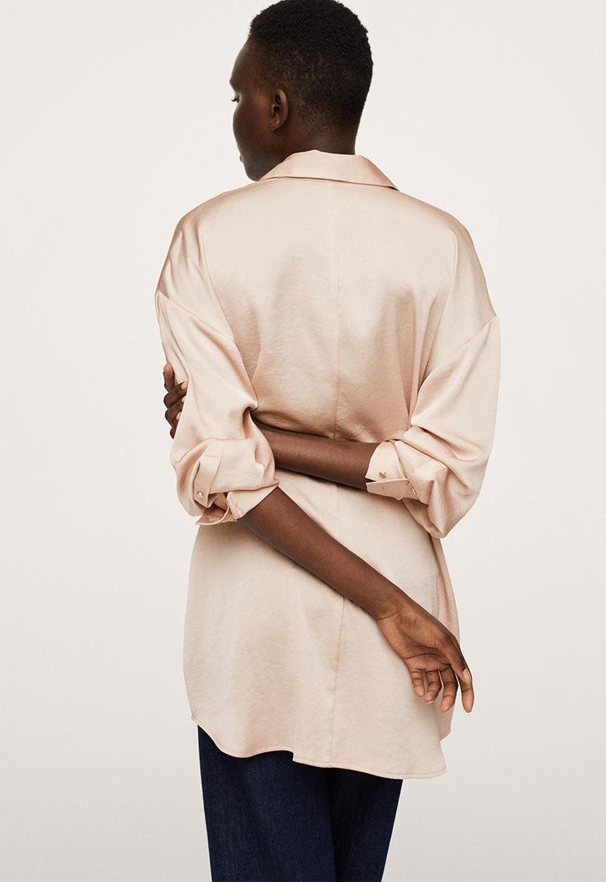MANGO - Shirt miranda - light pastel pink