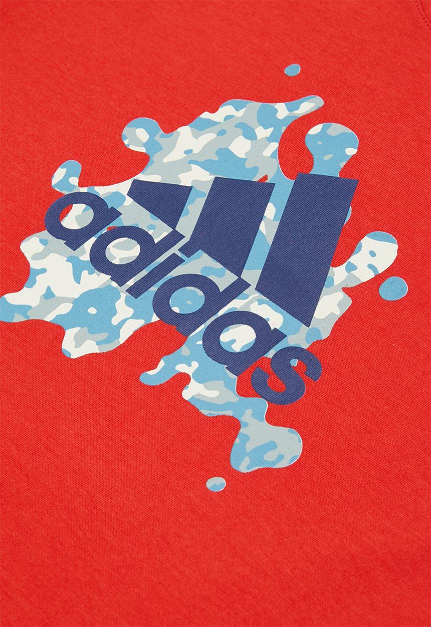 adidas Performance - Gfx short sleeve tee 2 - red