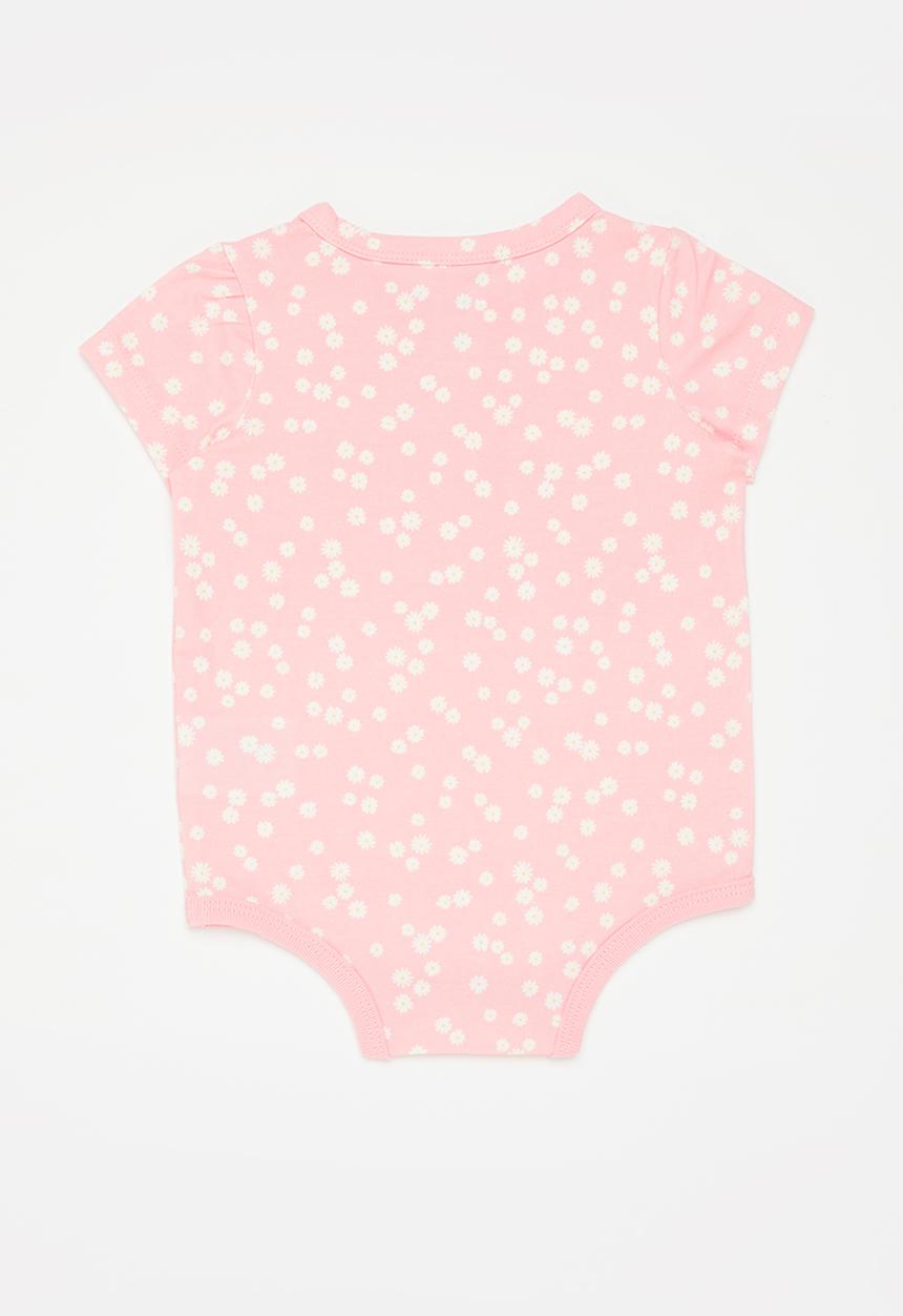 Cotton On - The short sleeve bubbysuit - pink