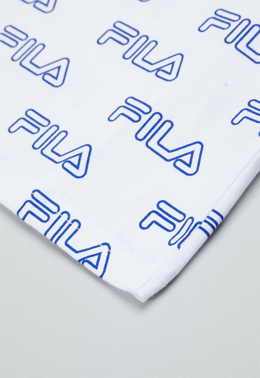 FILA - Amoro aop T-shirt - white