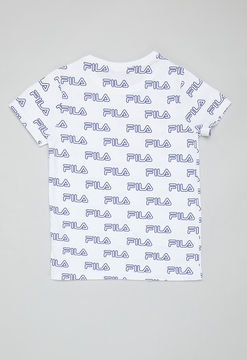 FILA - Amoro aop T-shirt - white