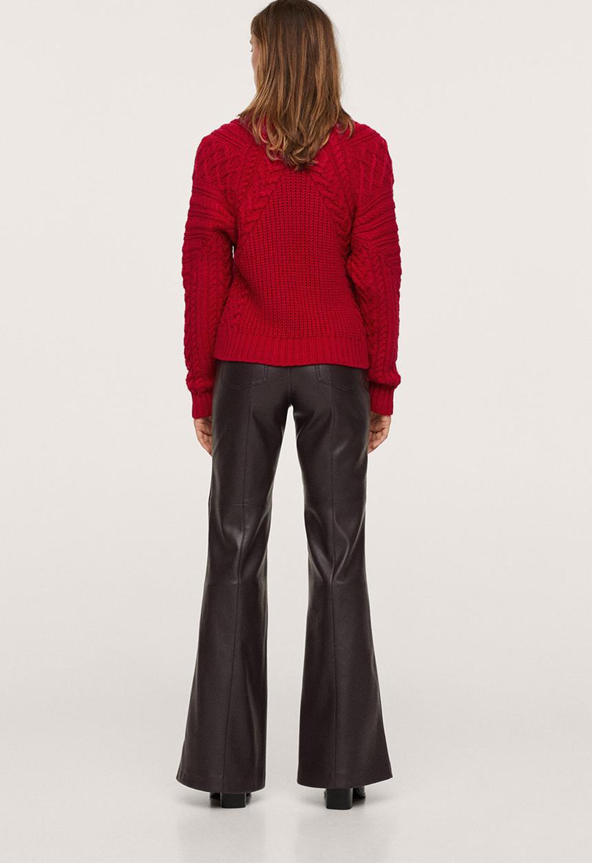MANGO - Sweater chilli - red