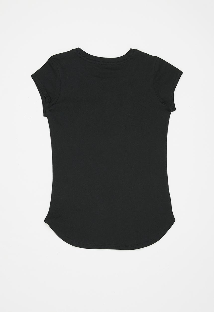 Converse - Cnvg digi leopard sneaker fill tee - black