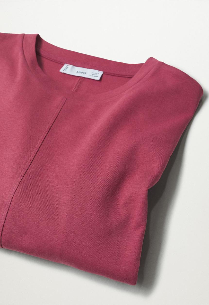 MANGO - Sweatshirt splong - medium red