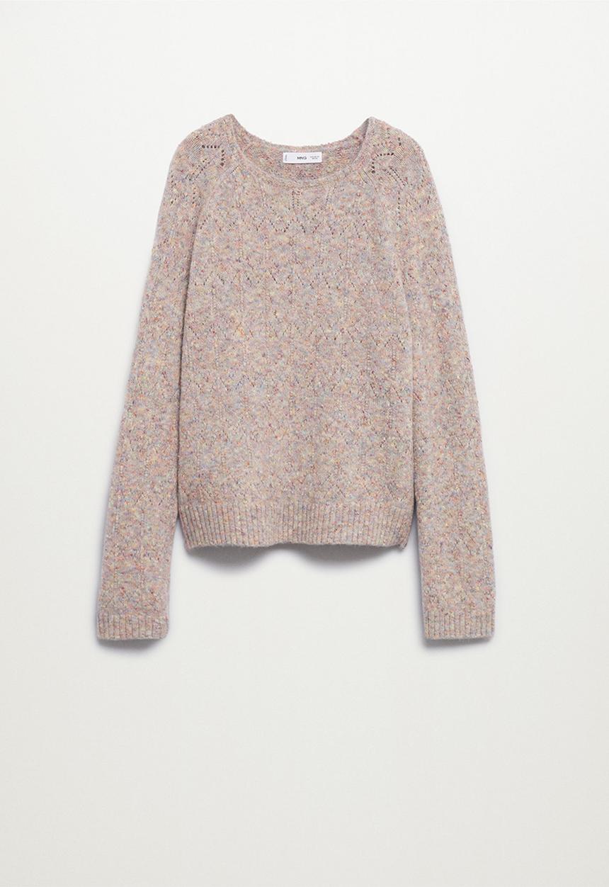 MANGO - Plus sweater axel - light pastel pink