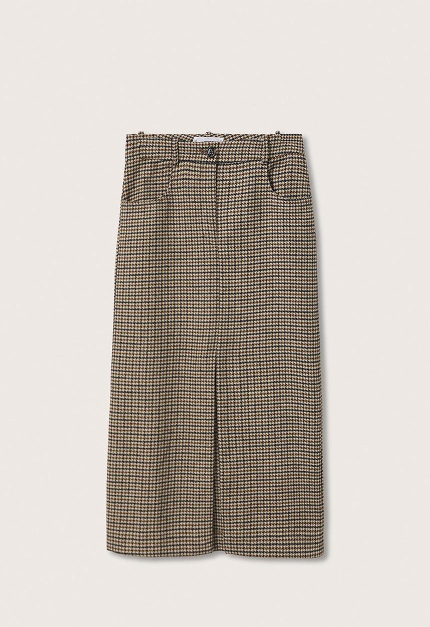 MANGO - Skirt justice - brown