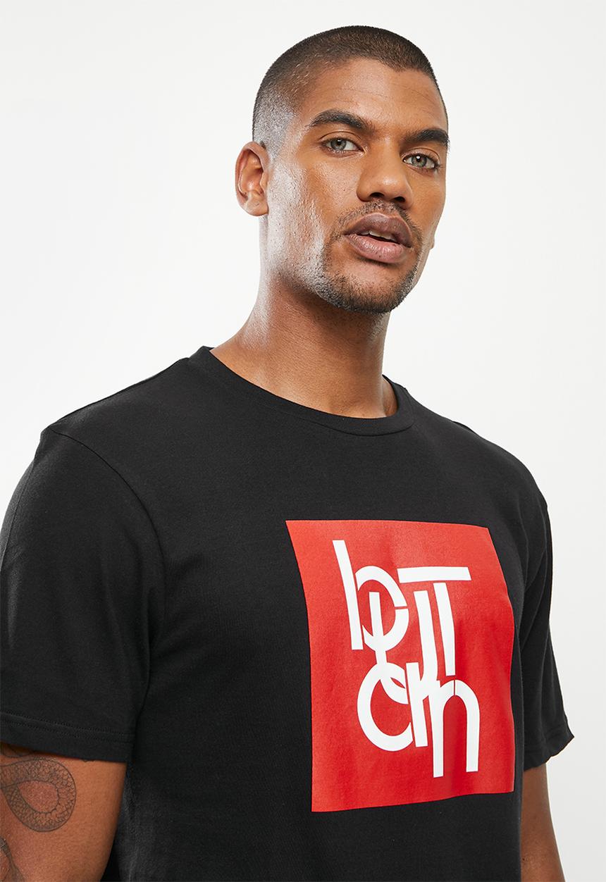Butan - Classic connections T-shirt - black