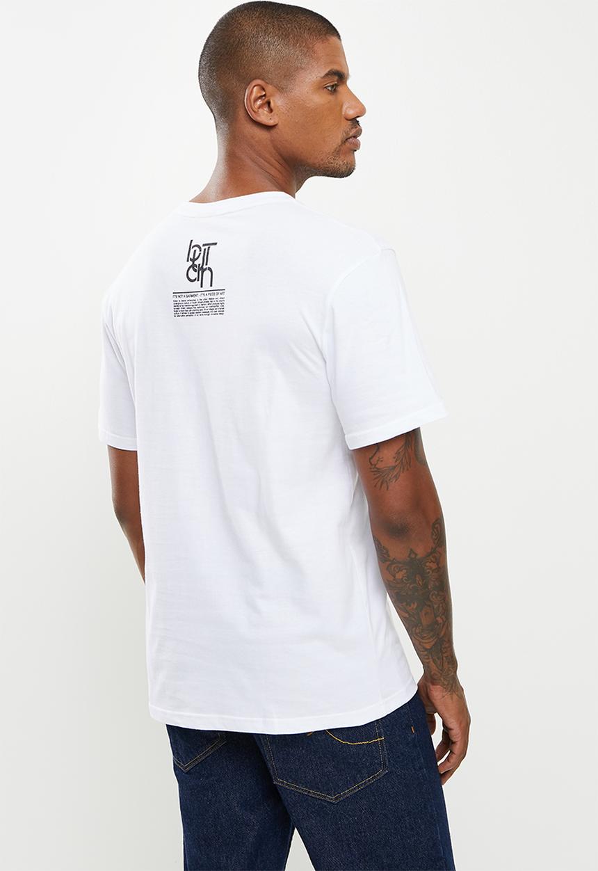 Butan - Classic connections T-shirt - white