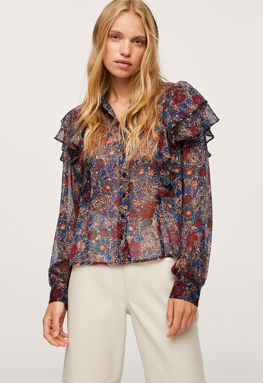 MANGO - Blouse inma - black