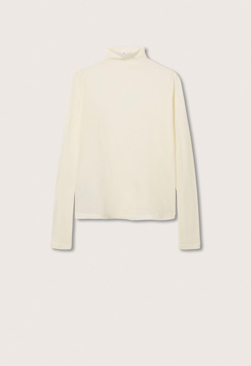 MANGO - T-shirt nima - light beige