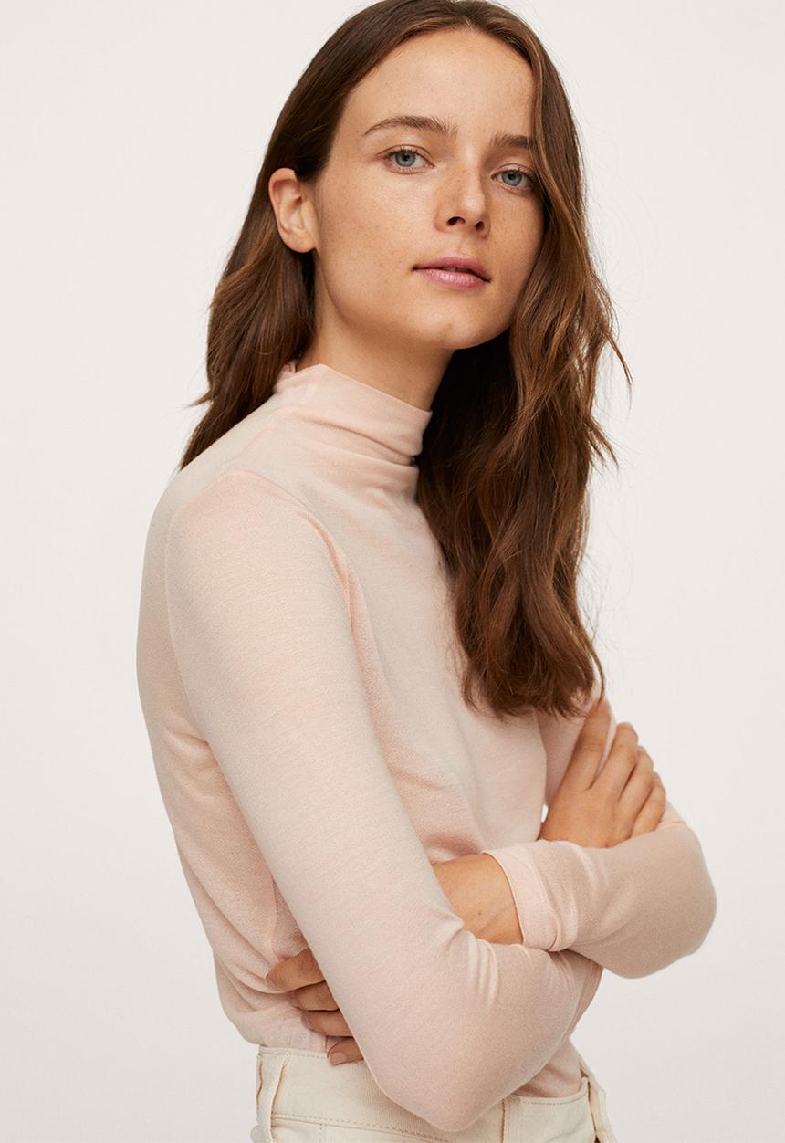 MANGO - T-shirt nima - pink