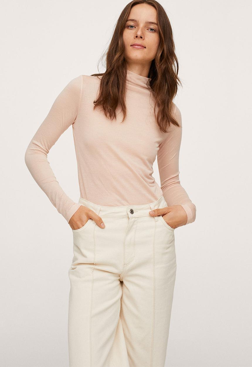 MANGO - T-shirt nima - pink