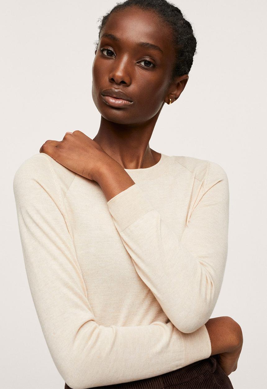 MANGO - Sweater lucas - light beige