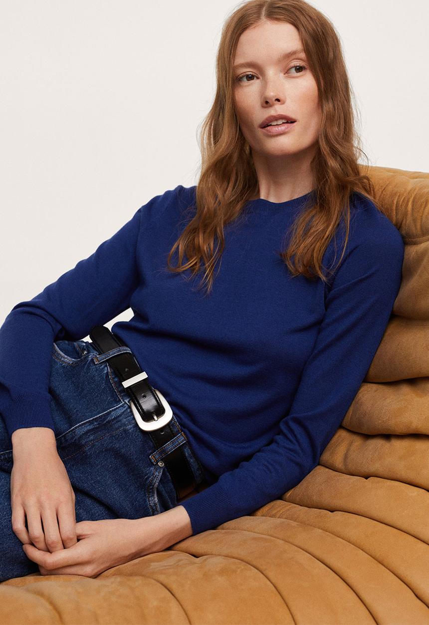 MANGO - Sweater lucas - blue