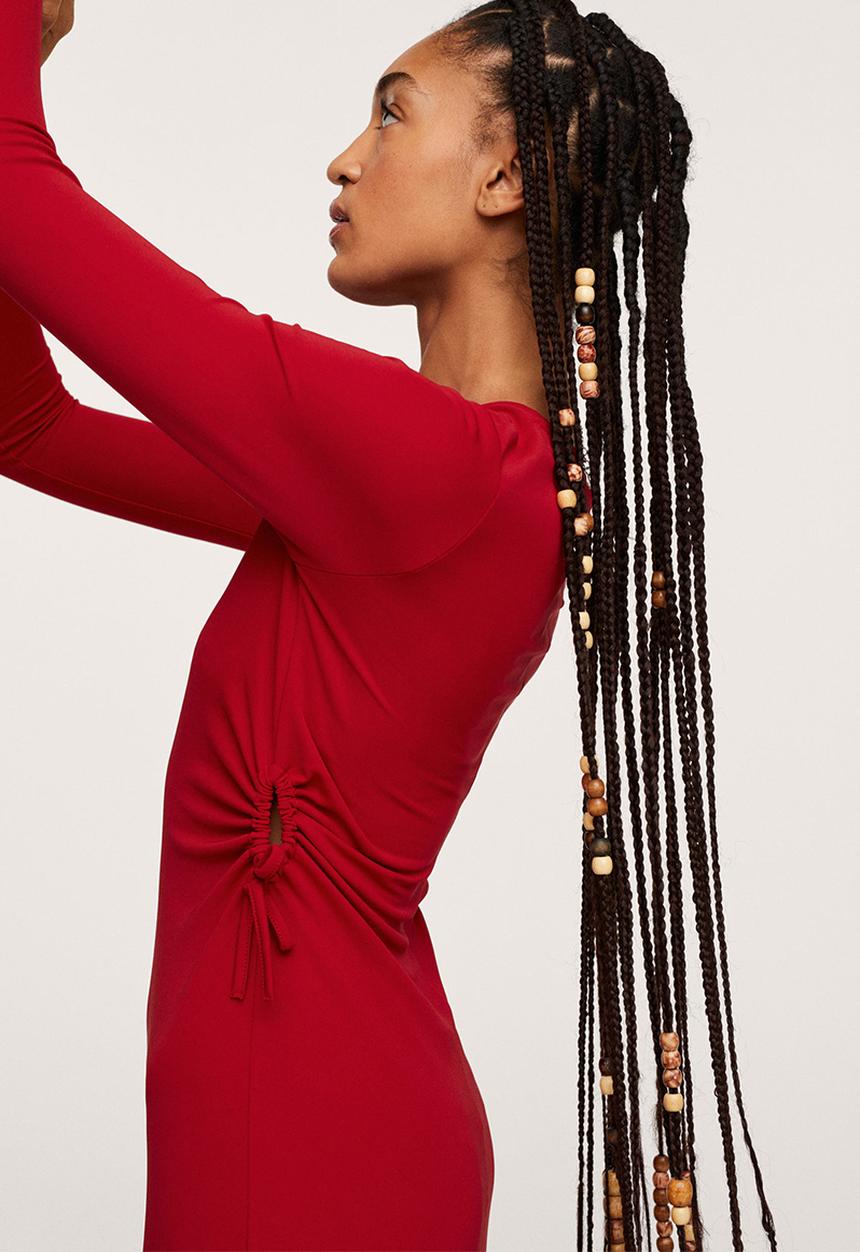 MANGO - Dress gabi2 - red