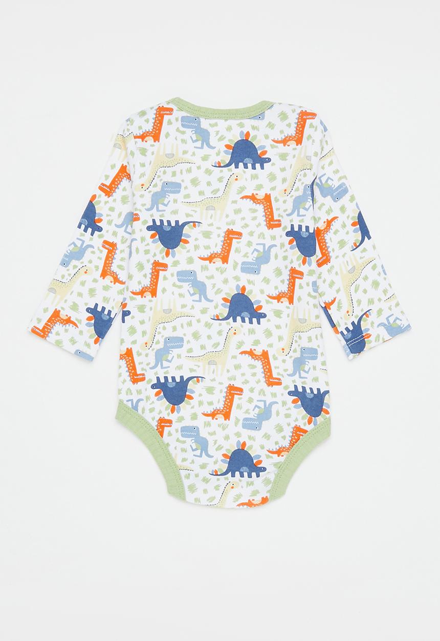 Pop Candy - Baby boys 2 pack bodyvest - green