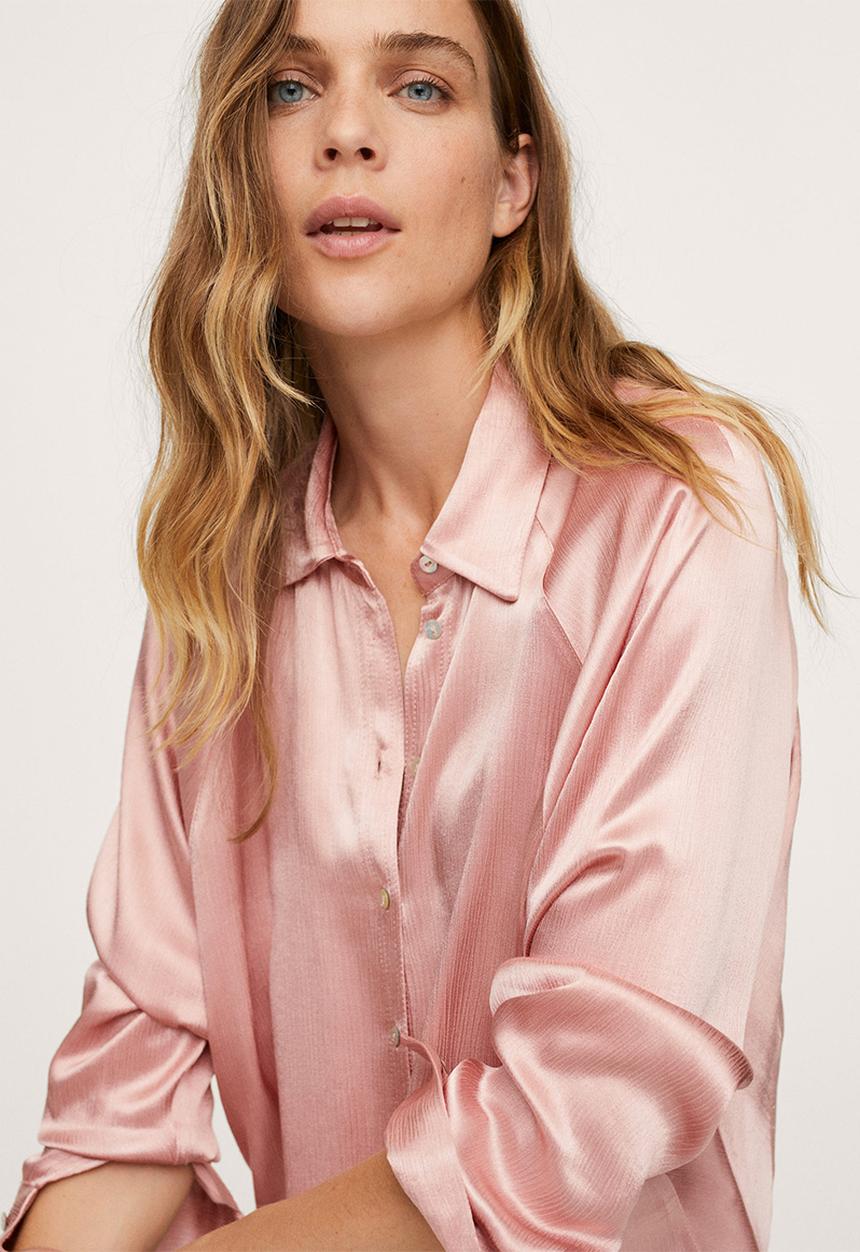 MANGO - Shirt rosita - pink